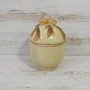 Ceramic Pinecone Jar Canister